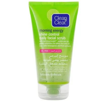 Clean & Clear Morning Energy Shine Control Daily Facial Scrub Oil-free 150ml