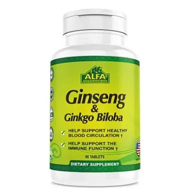 Alfa Ginseng & Ginkgo Biloba Tablets 90's