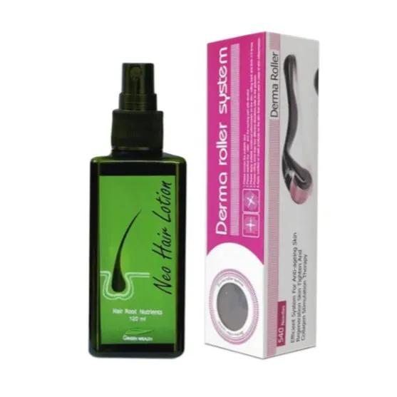 Neo Hair Lotion Hair Treatment + Derma Roller