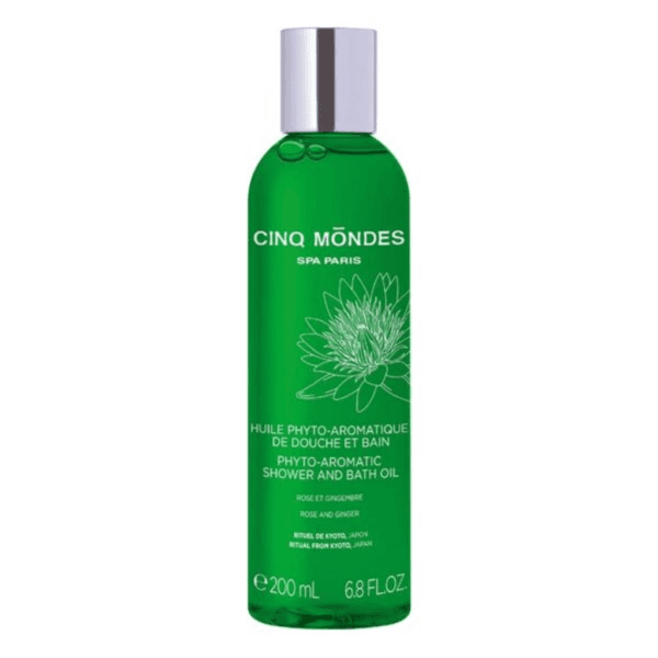 Cinq mondes :Phyto-Aromatic Shower & Bath Oil Kyoto 200Ml