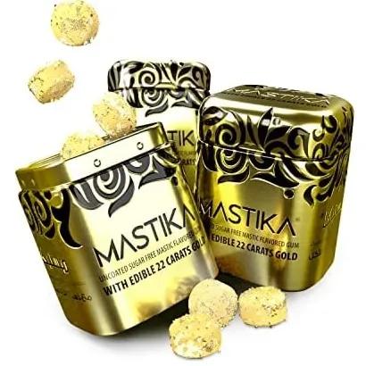 Mastika With Edible 22 Carat Gold