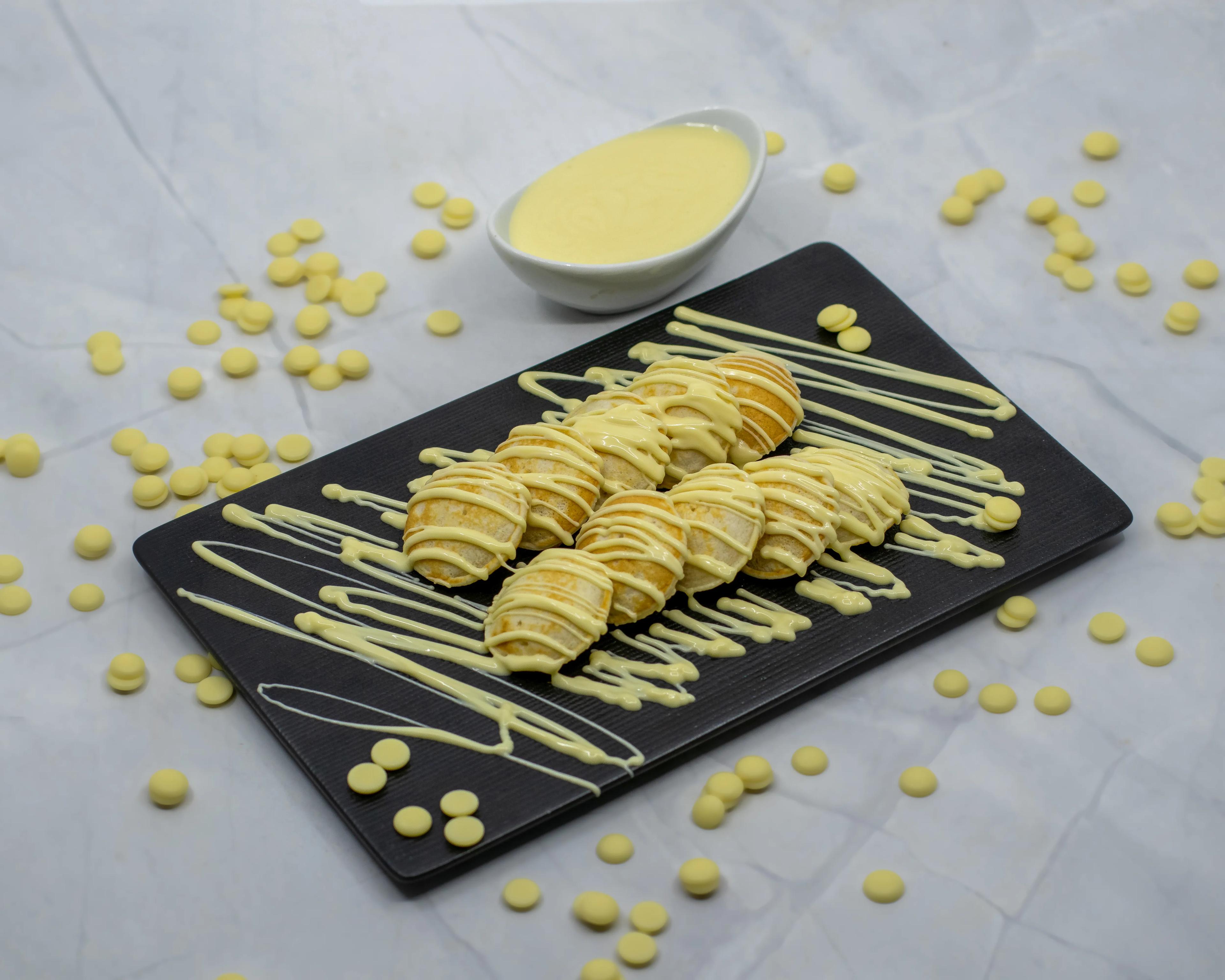 White Chocolate Mini Pancake