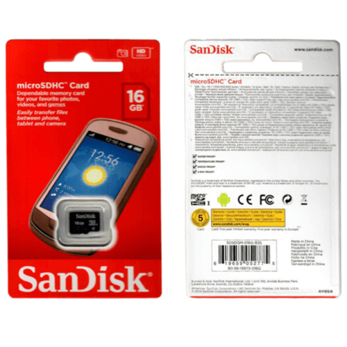 Sandisk 16 GB Micro SD