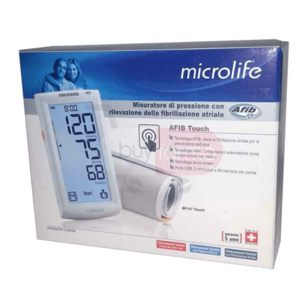 Microlife Blood Pressure Monitor With Stroke Risk Detection