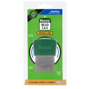 Moov Head Lice Removal Comb Strong Steel Comb 1pcs