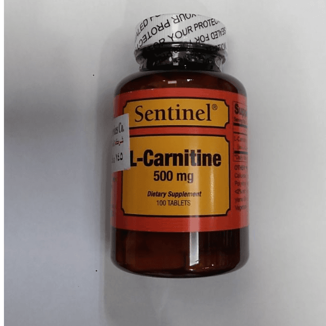 Sentinel L -Carnitine 500 Mg 100 Tab