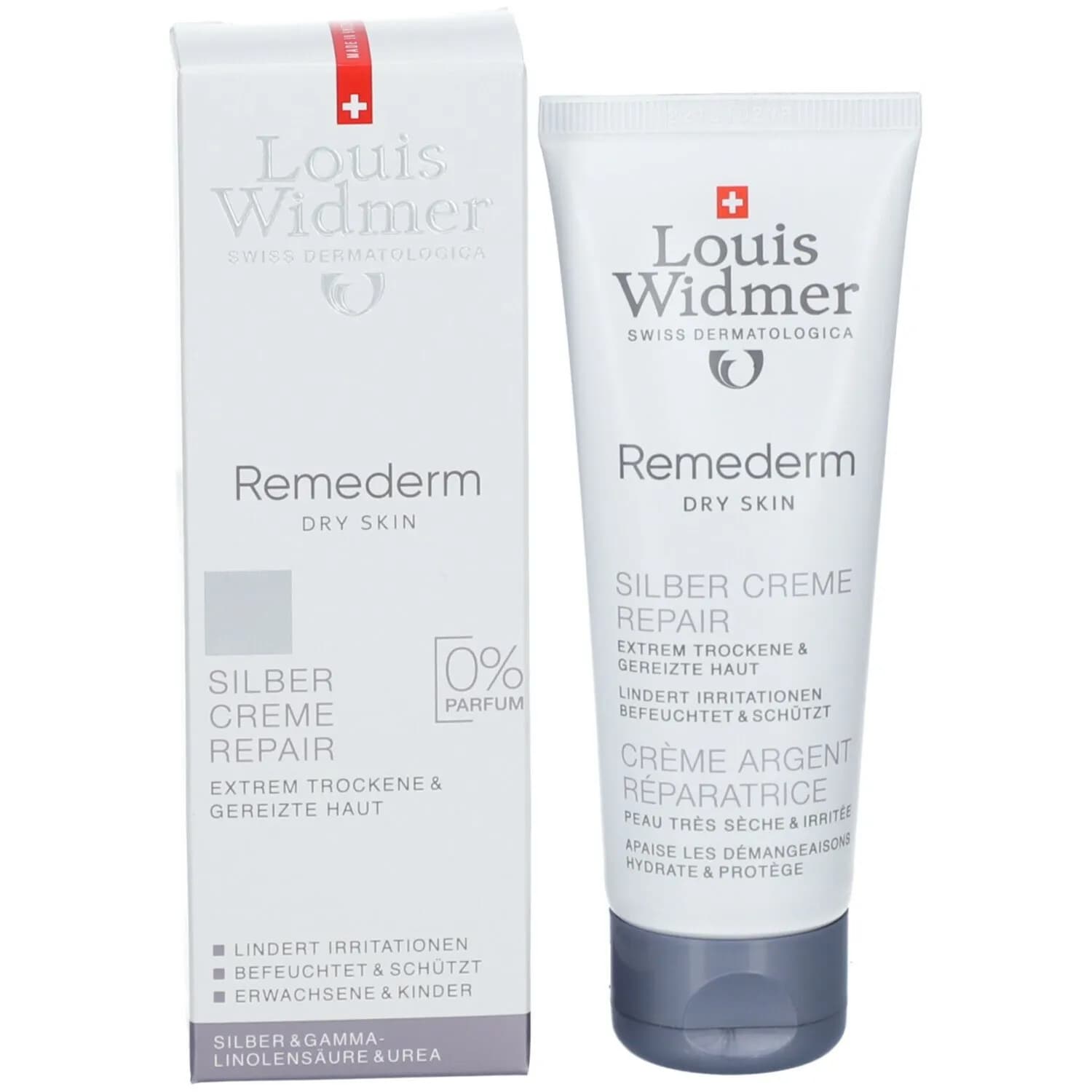 Louis Widmer Remederm Silver Repair Cream 75ml