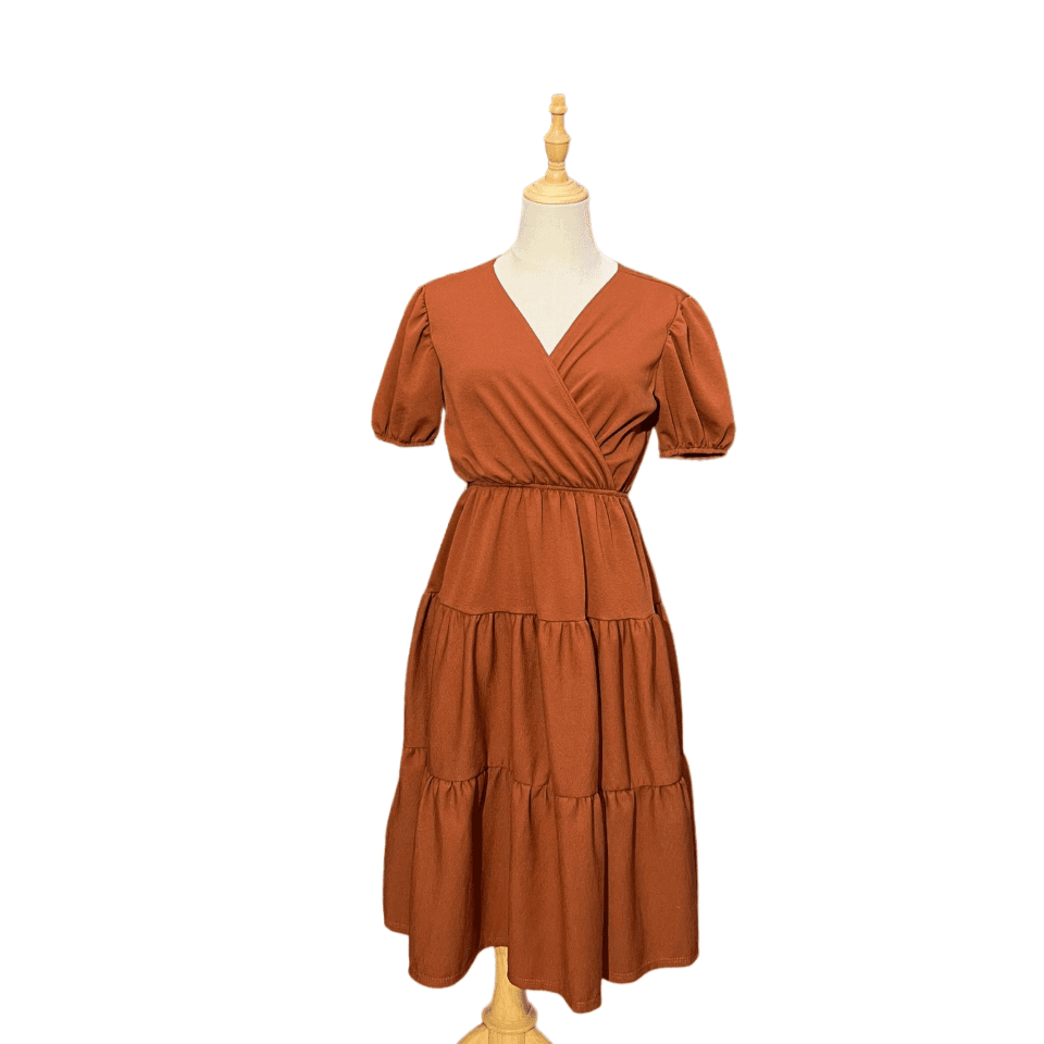 Thea Rust Dress