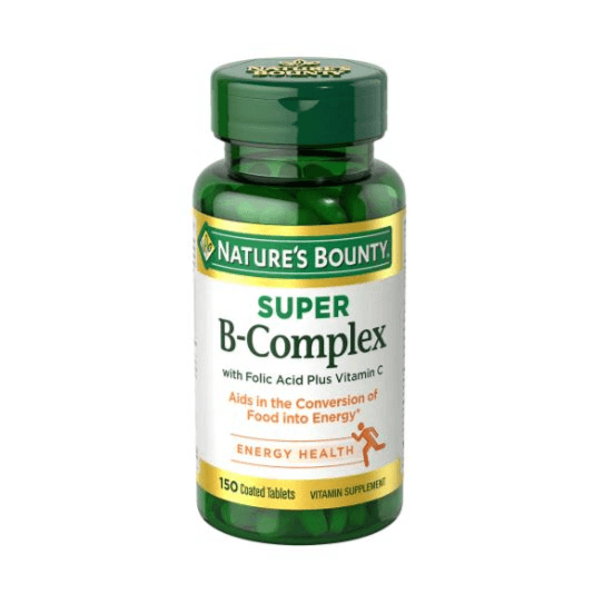 Nature's bounty Super b complex with folic acid 150s