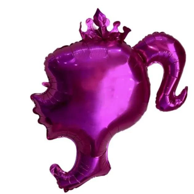 Barbie Head Helium Balloon