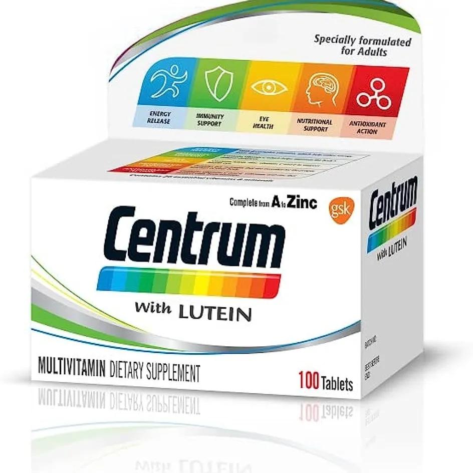 Centrum W Lutein 100 Tablets