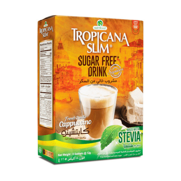 Tropicana Slim Sf Cappuccino - 8 Sachets