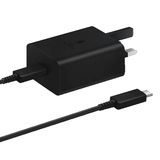 Samsung 45w PD Adapter/ Charger With USB-Cable Epta 845 5a 1m 3 Pin Black