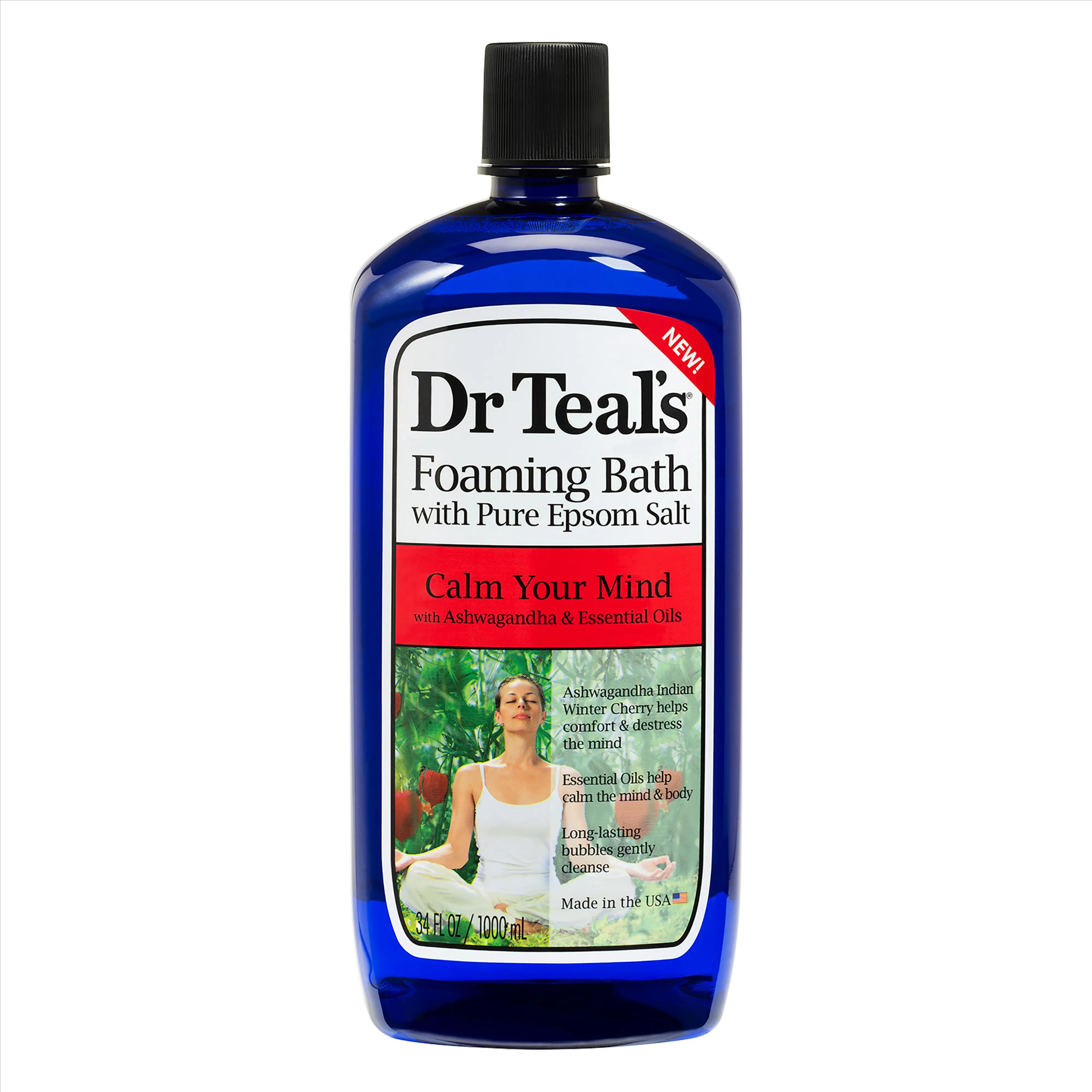 Dr Teal's Ashwagandha Foaming Bath 1000ml