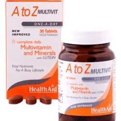 Health Aid A To Z Multivitamin Tab 30's