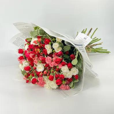 Soft Bouquet & Roses.no.587