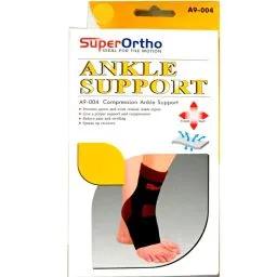 SuperOrtho A9-004 Compression Ankle Support Size Medium