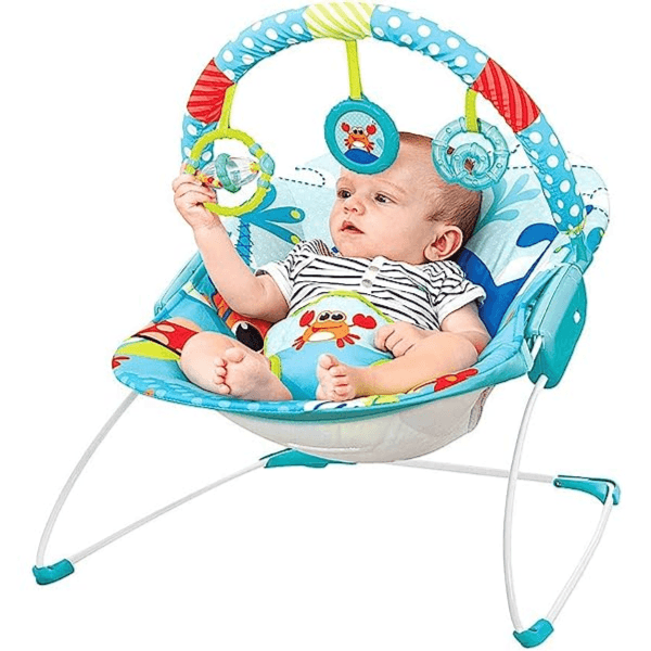 Mastela Toddlers to Newborn Baby Rocker Musical Bouncer Chair