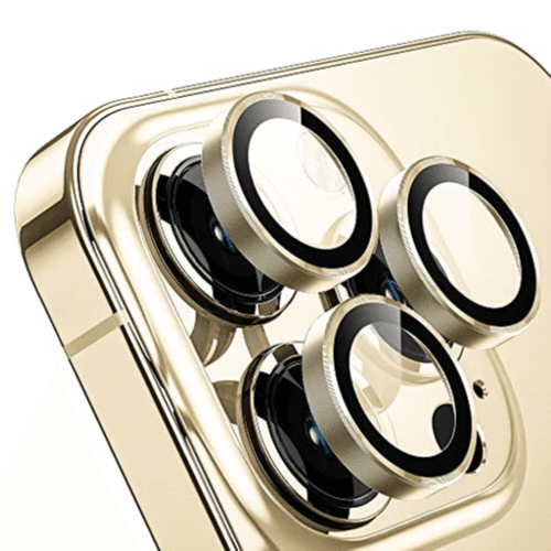 Camera Lens Protectors iPhone 14 Pro - Gold Color