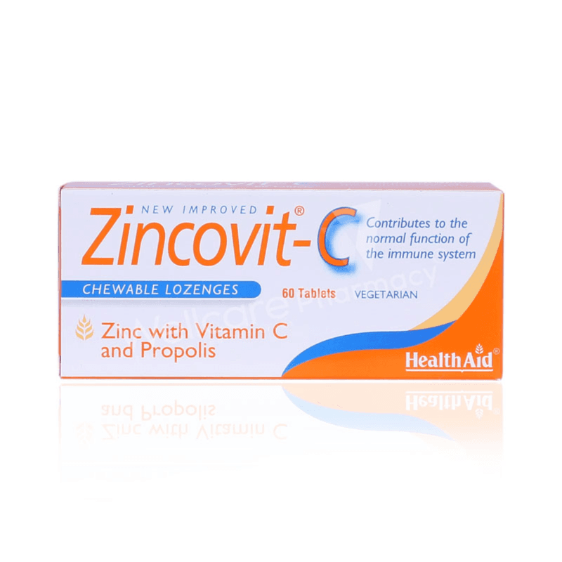 Zincovit Vitamin C Chewable Tablet 60S