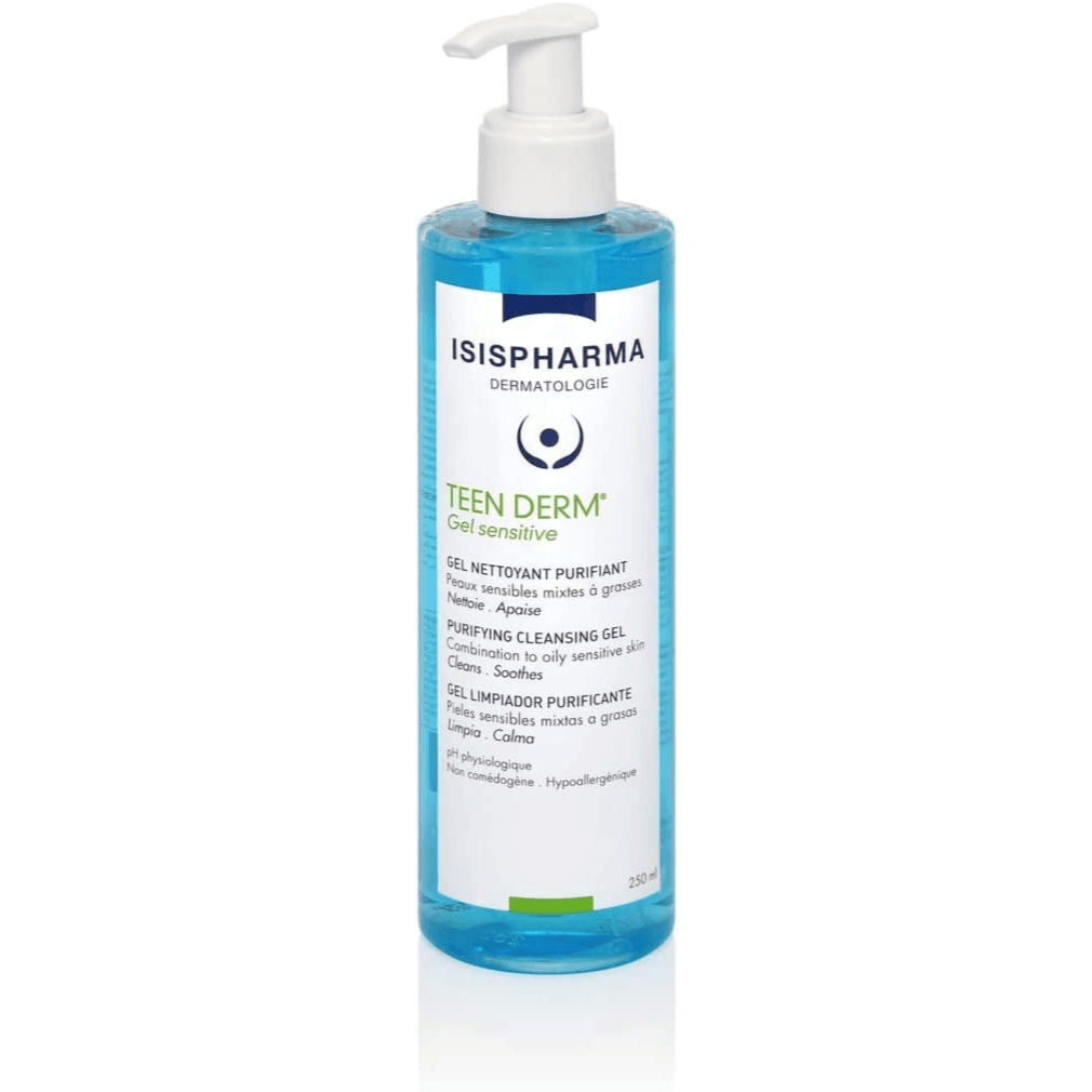 Isis Pharma Teen Derm Sensitive Cleans Gel 250ml