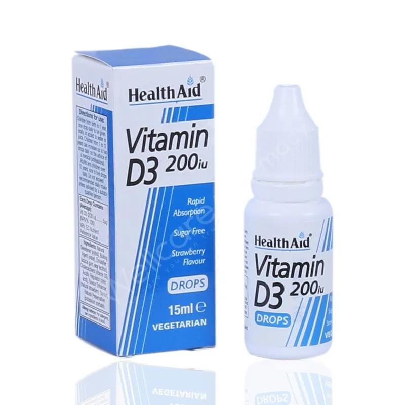 Health Aid Vitamin D3 200iu 15ml