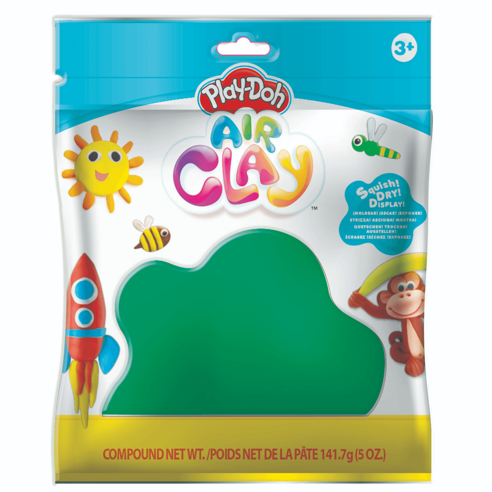 Play-doh Air Clay 5oz. ( Green )