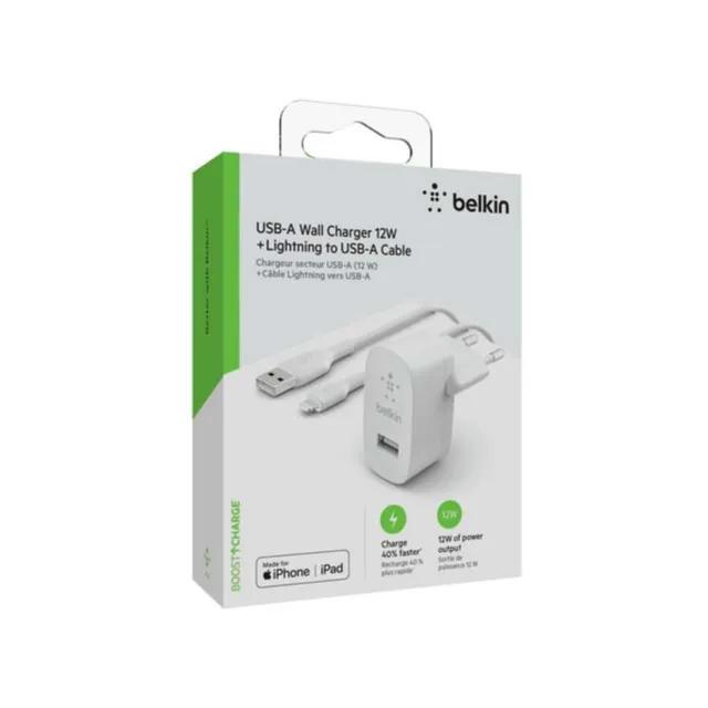 Belkin USB Wall Charger 12 W Plus Lightning To USB A Cable