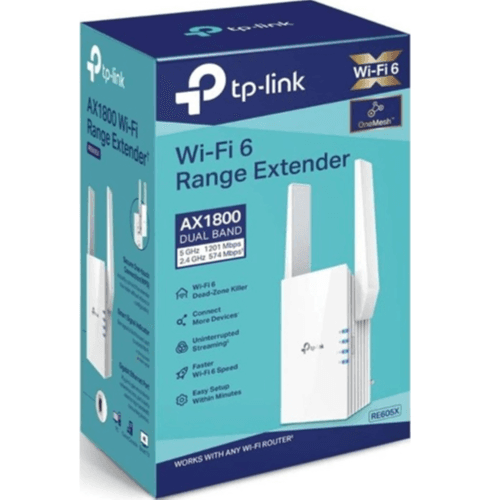 TP-Link RE605X Wi-Fi 6 Range Extender AX1800