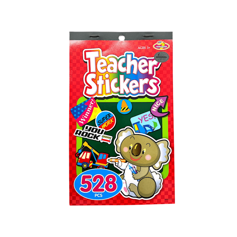 Teacher stickers book 528 stickers - 7859