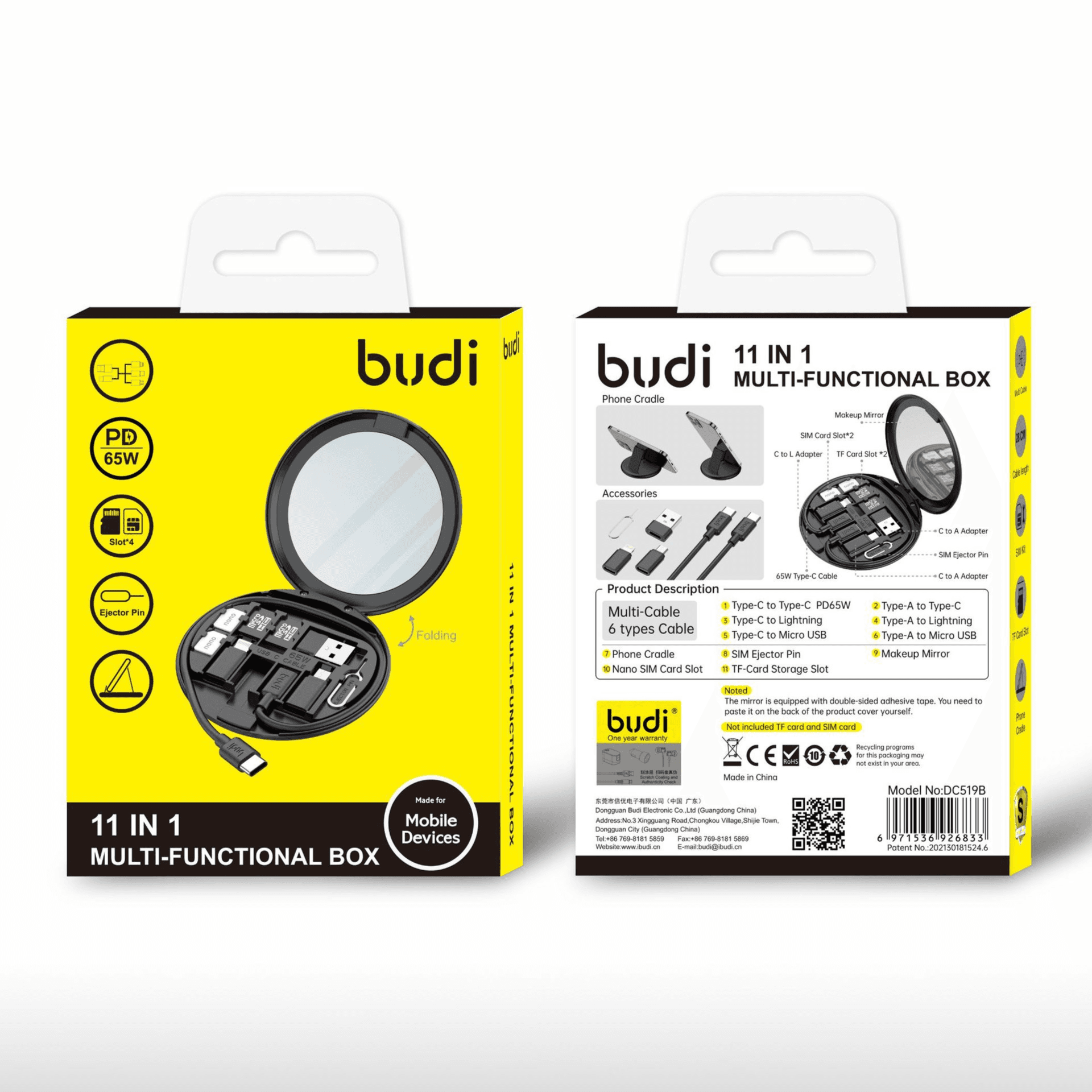 Budi 11 In 1 Multi-functional Box