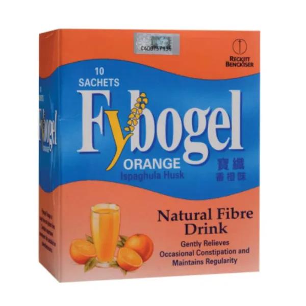 Fybogel Natural Fibre Drink Orange Sachets 10's