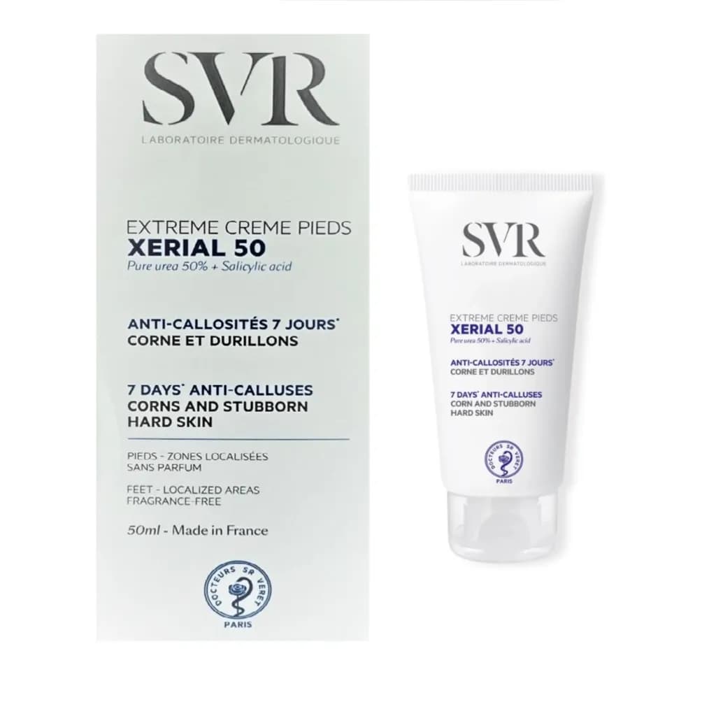 SVR Xerial 50 Extreme Foot Cream 50ml