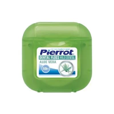 Pierrot Dental Floss Aloe Vera Waxed With Mint 50m