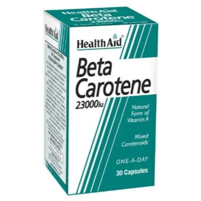 Health Aid Beta Carotene 23000iu 30's