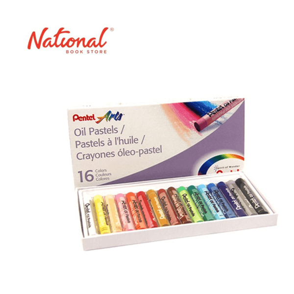 Pentel Oil Pastel Set Of 16 (Oppe01)