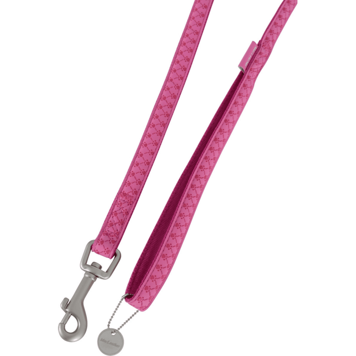 Macleather Leash 25Mm/1.2M Fuchsia