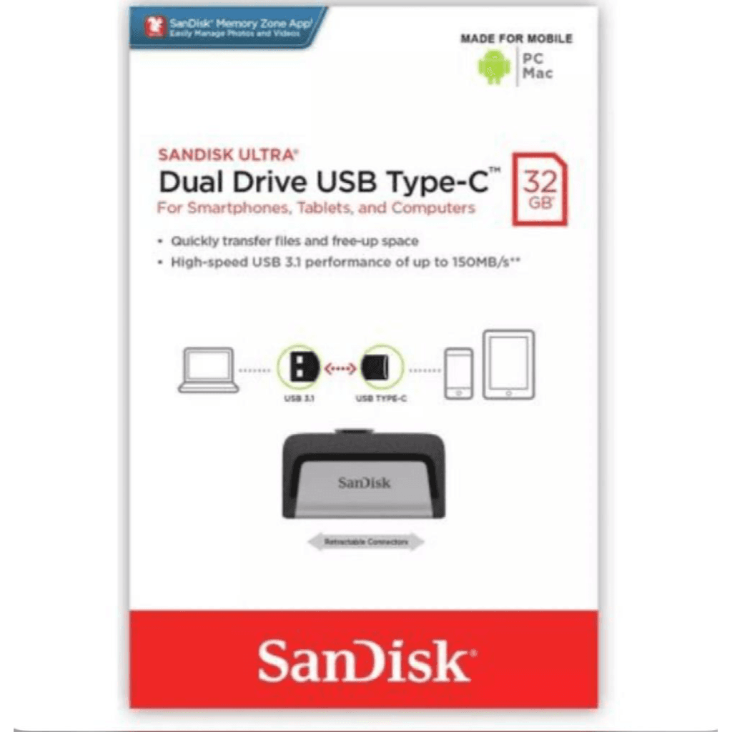 Sandisk 32gb Dual Drive Type-c