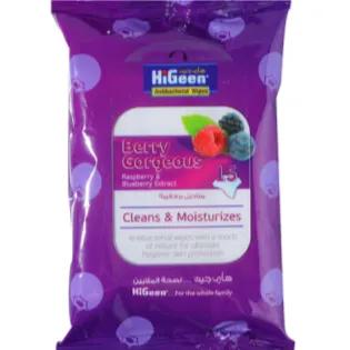 Higeen Antibacterial Wipes Berry Gorgeous 15's