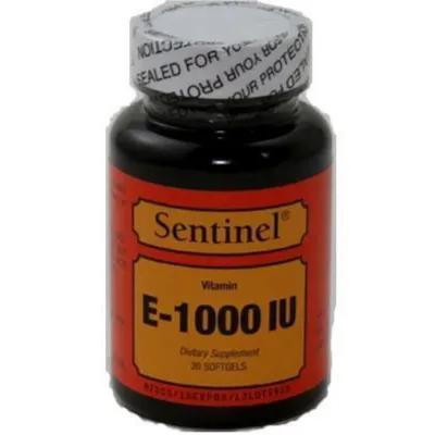 Sentinel Vitamin E - 1000 iu 50's