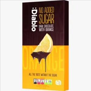 Diablo Dark Chocolate with Orange 75g