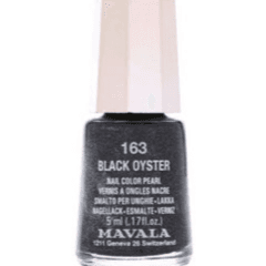 Mavala Nail Polish 163 Black Oyster#C66174#9091163