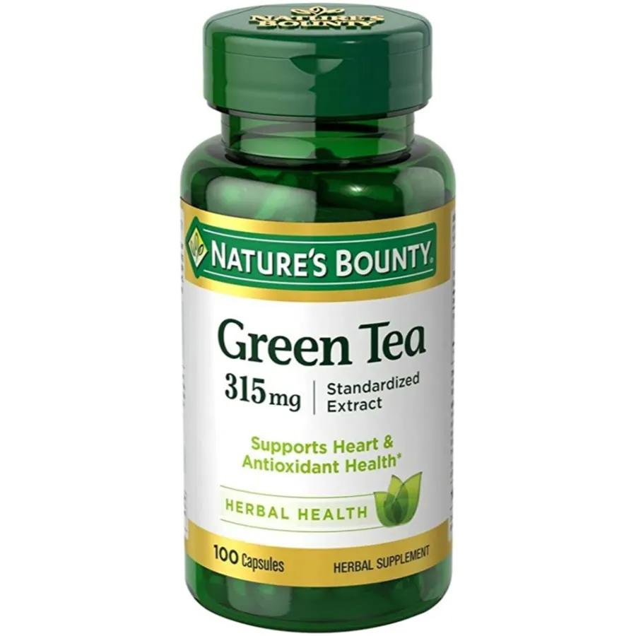 Natures Bounty Green Tea 100 Caps