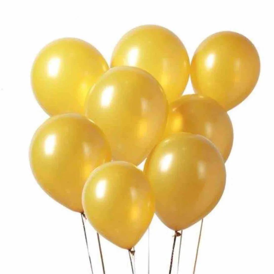 Pearl Gold Balloons