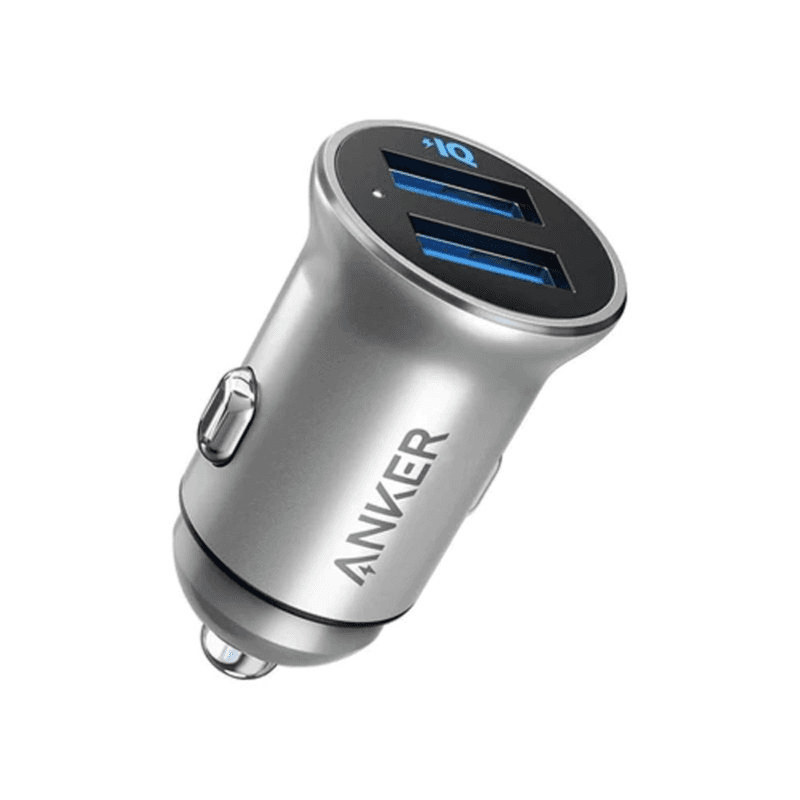 Anker Powerdrive 2 Alloy Dual Usb Port 24W Car Charger