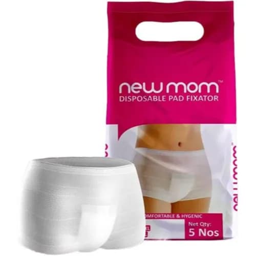 New Mom Disposable Pad Fixator 5 Pieces Size XXL