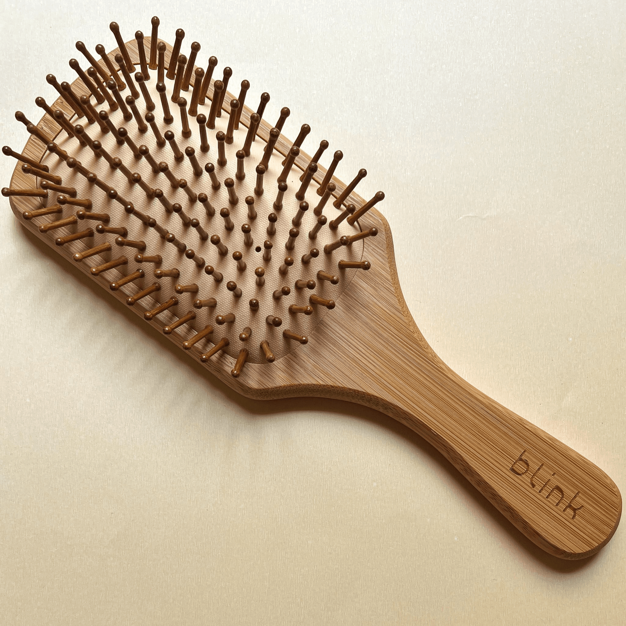 Wooden Bristles Pins Hair Brush