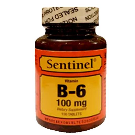 Sentinel B 6 100Mg 100 Tablets