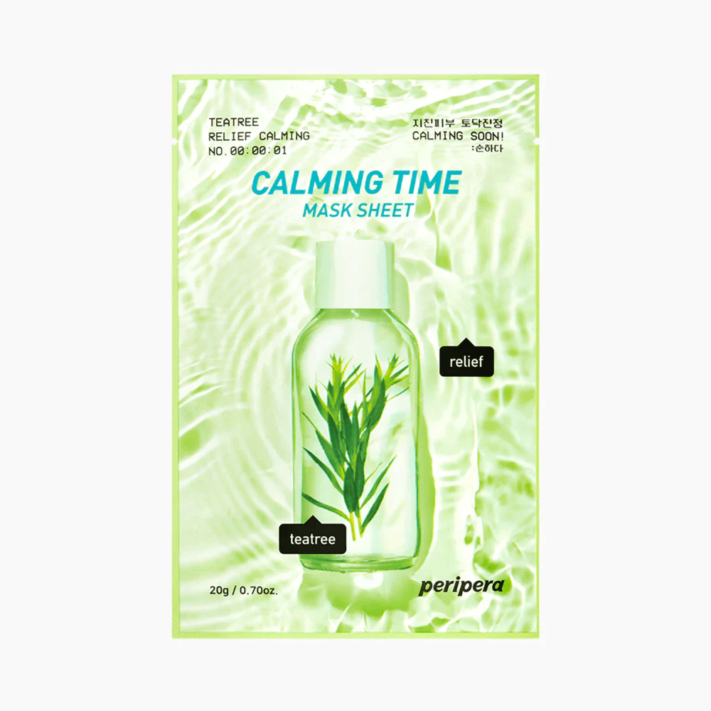 Peripera Calming Time Mask Sheet 01 Teatree Relief Calming