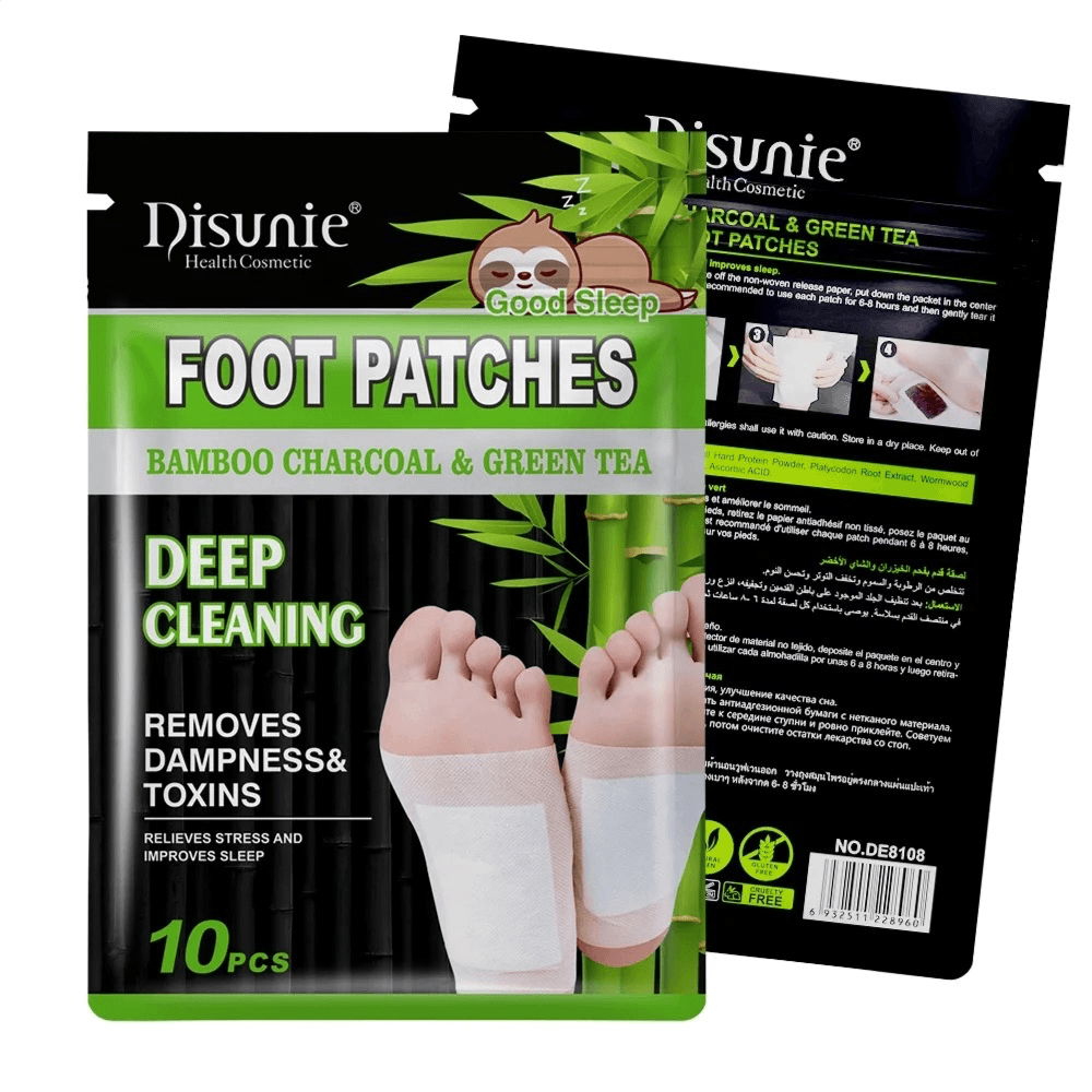 Foot Patch, Natural Cleansing Foot Pads for Foot Care, Deep Cleansing Foot Pads, Latest，Holiday Gifts 10 Pieces